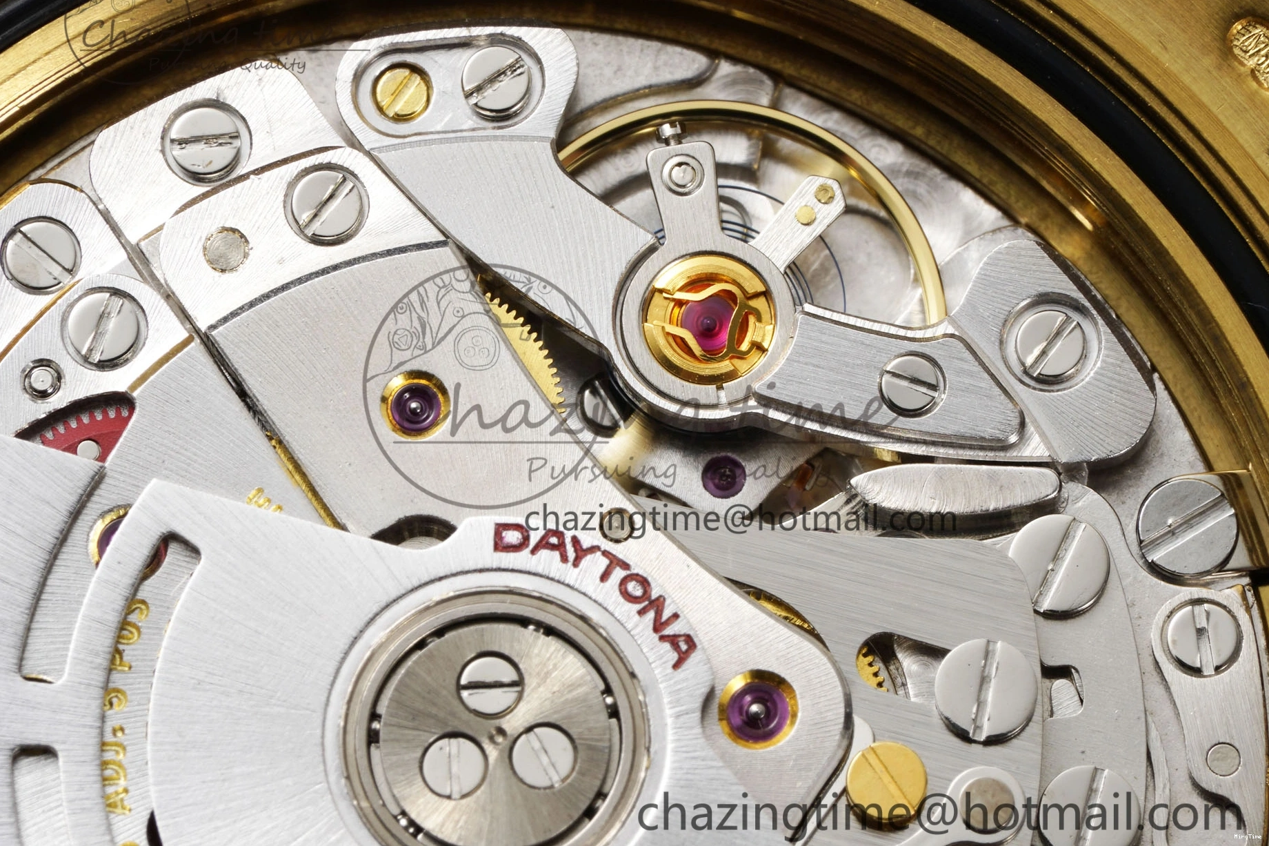 MiroTime 0429 Daytona 116518 BTF 1:1 Best Edition Paul Newman Black YG Dial on Oysterflex Rubber Strap SA4130 V Modern 2259